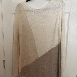 NEW JJill colorblock sweater, Size Medium